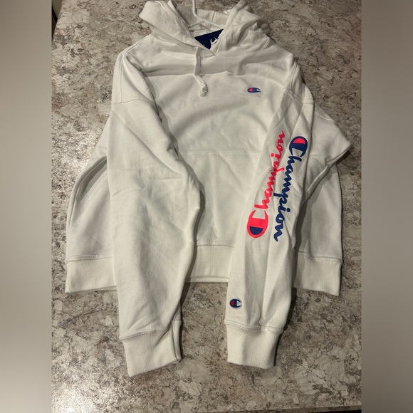 Women’s Champion Hoodie Sweatshirt Neon Large NWT - Picture 1 of 12